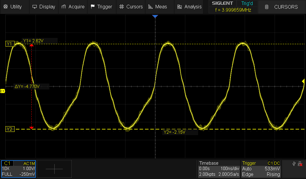 Siglent SDS804X HD image of the unboxing